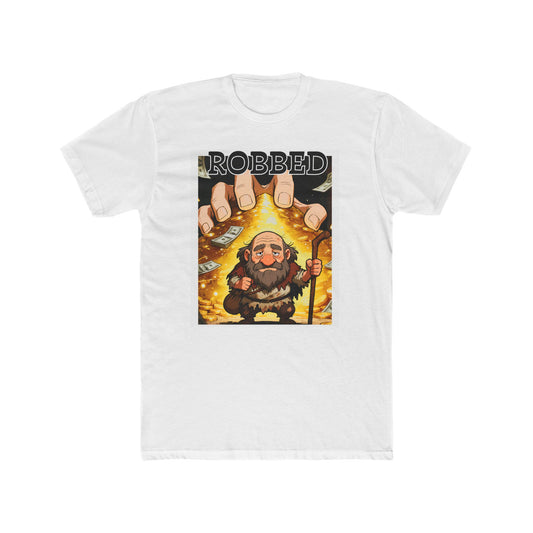 Robbed Dwarf Treasure T-Shirt — Funny Fantasy Gaming Tee