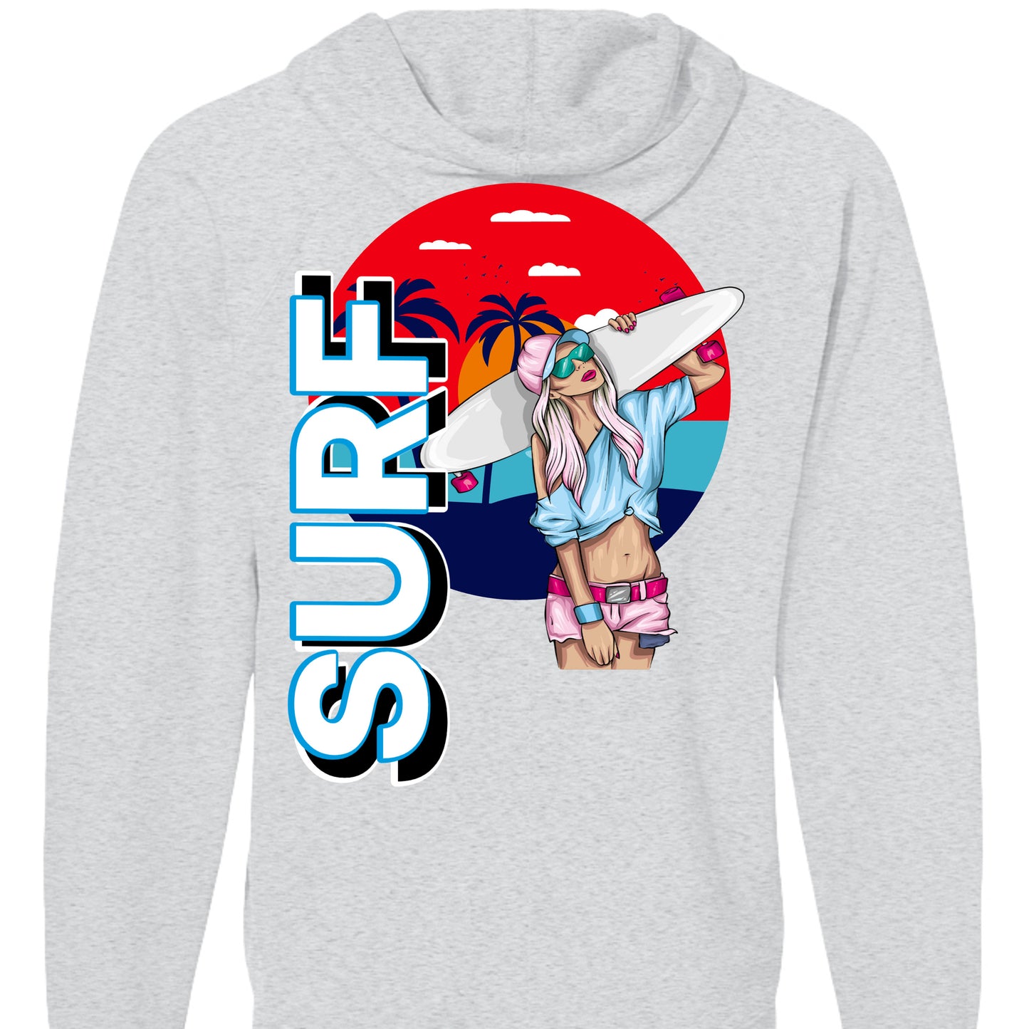 Athletic Heather - SS1000Z - BACK