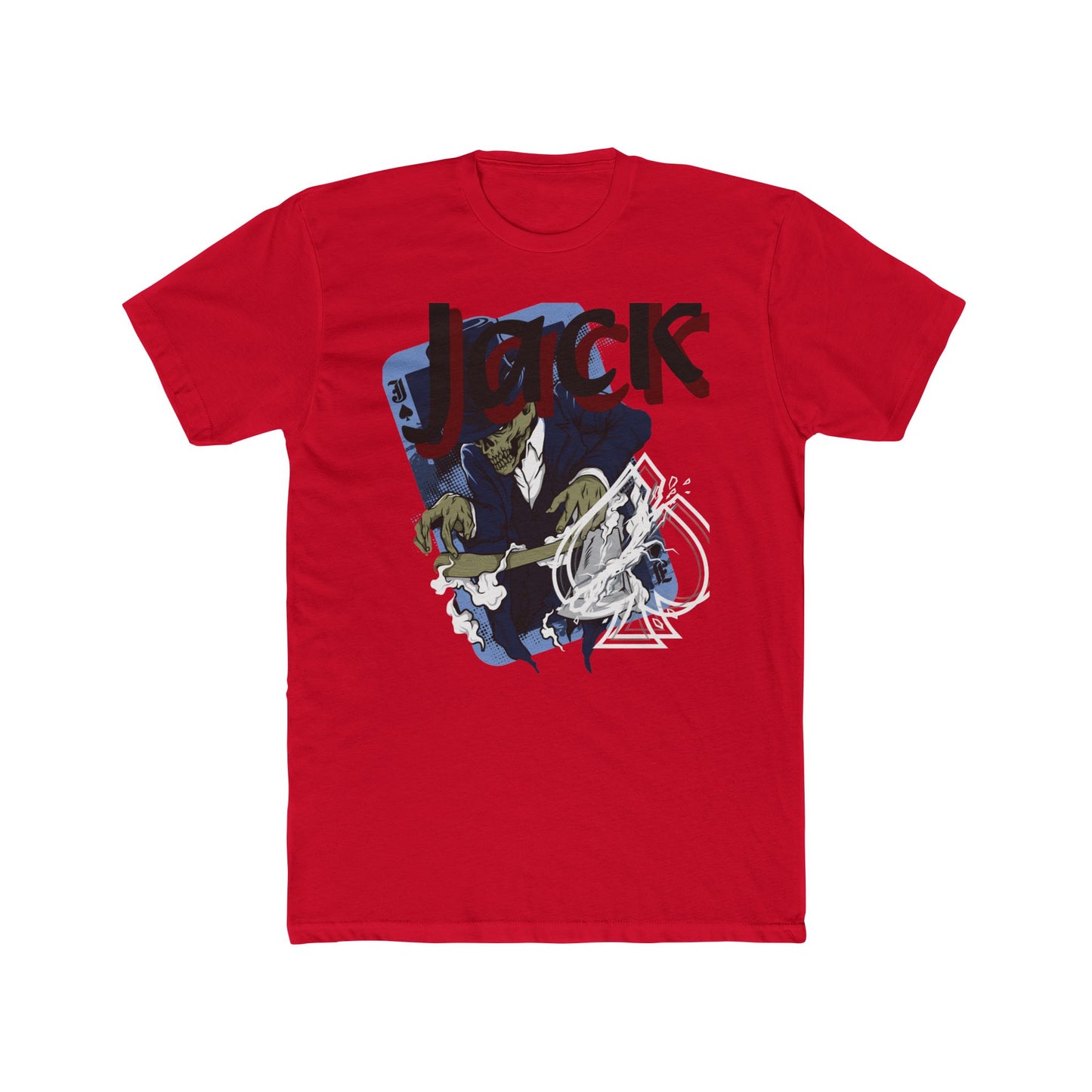 Jack tee - Unisex Cotton Crew Tee