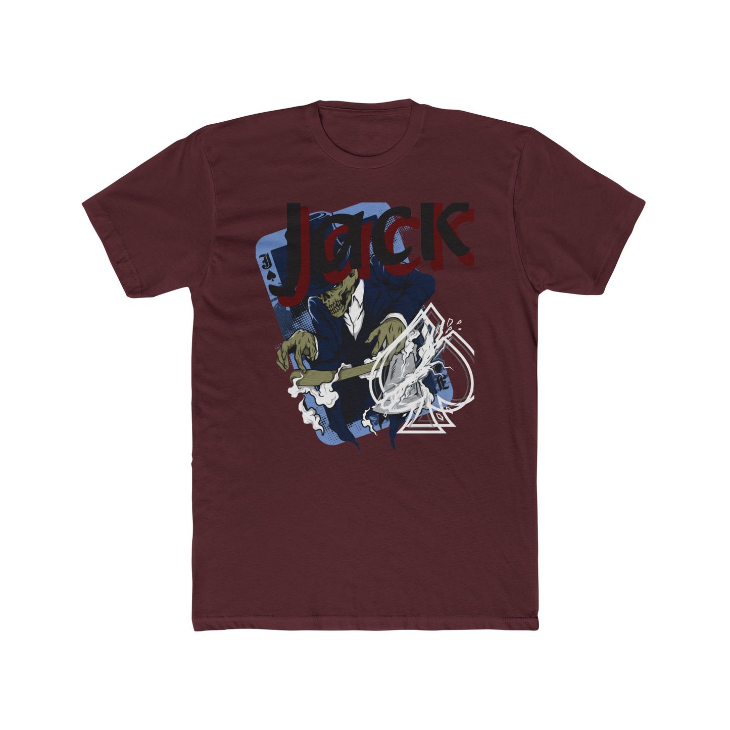 Jack tee - Unisex Cotton Crew Tee