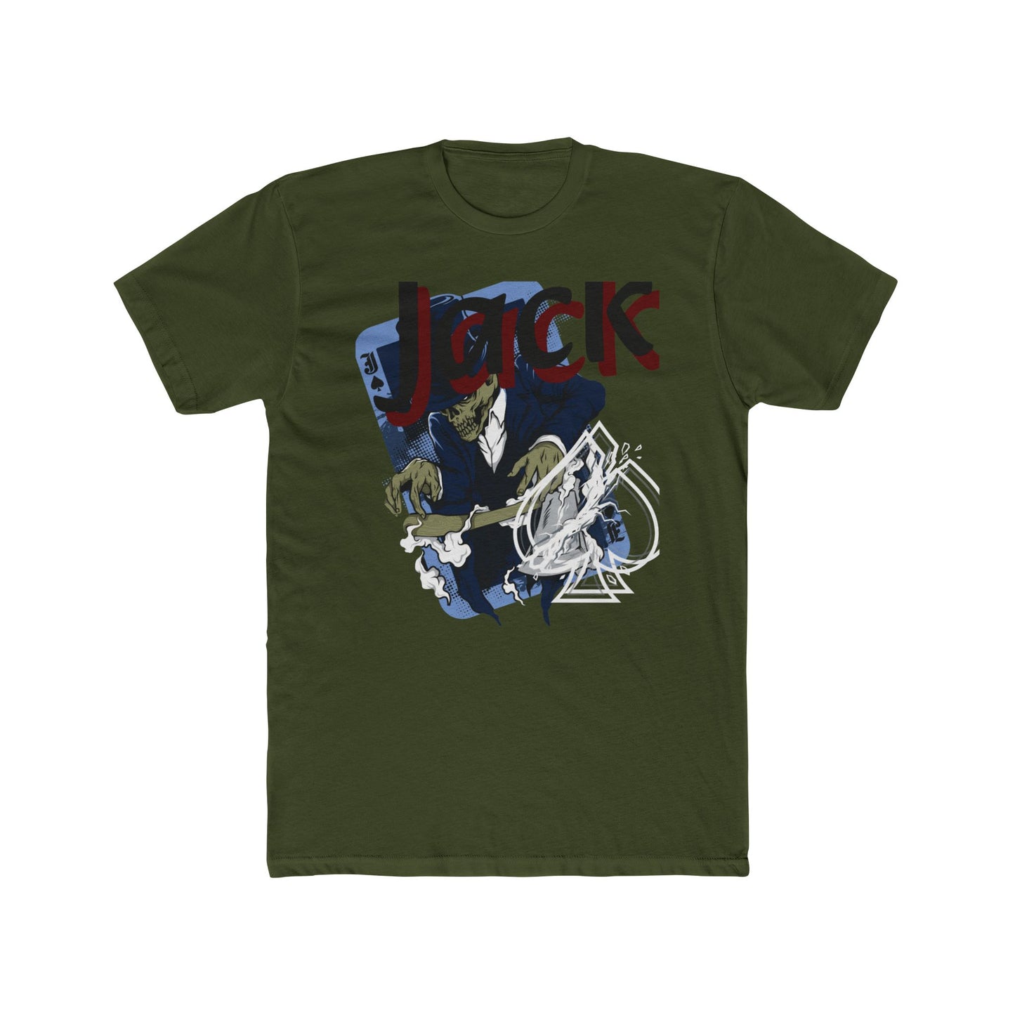 Jack tee - Unisex Cotton Crew Tee