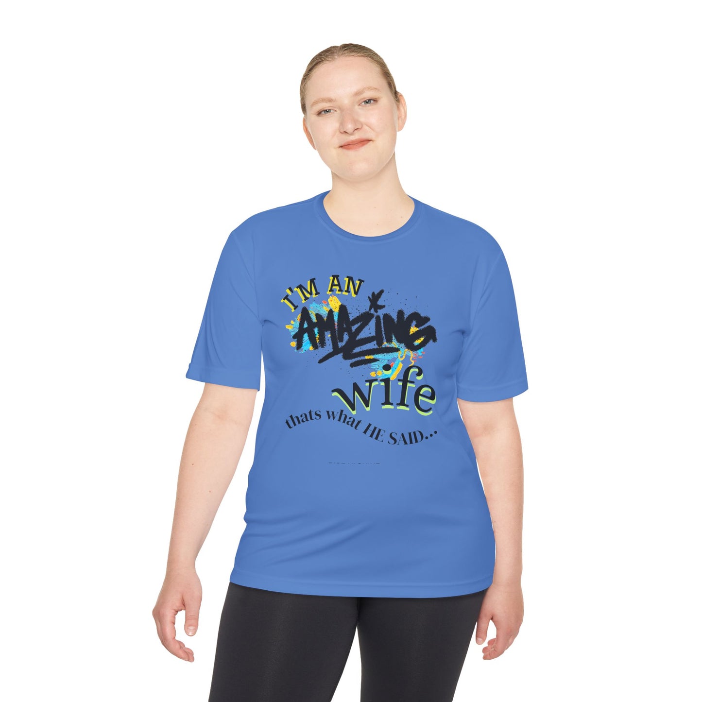 I'm an Amazing Wife Tee — Funny Wife T‑Shirt (“that’s what he said…”)