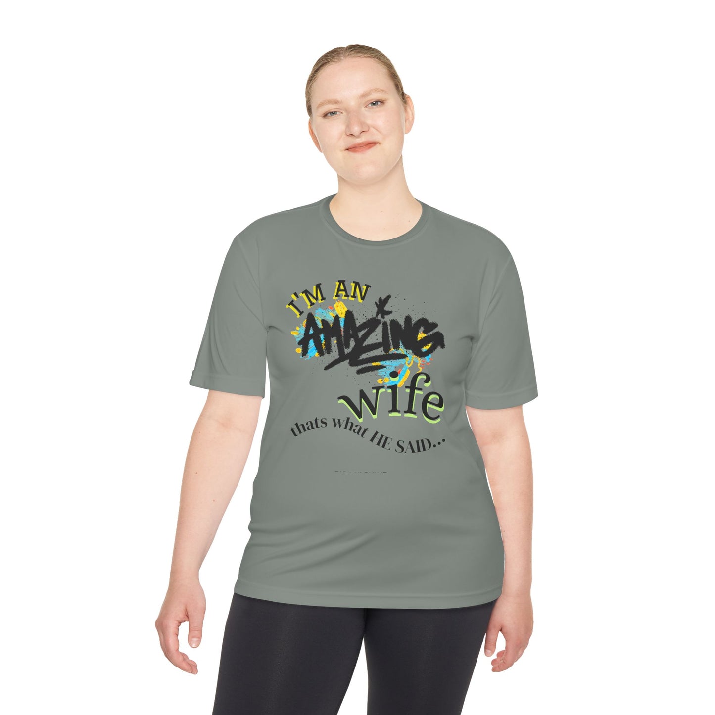 I'm an Amazing Wife Tee — Funny Wife T‑Shirt (“that’s what he said…”)