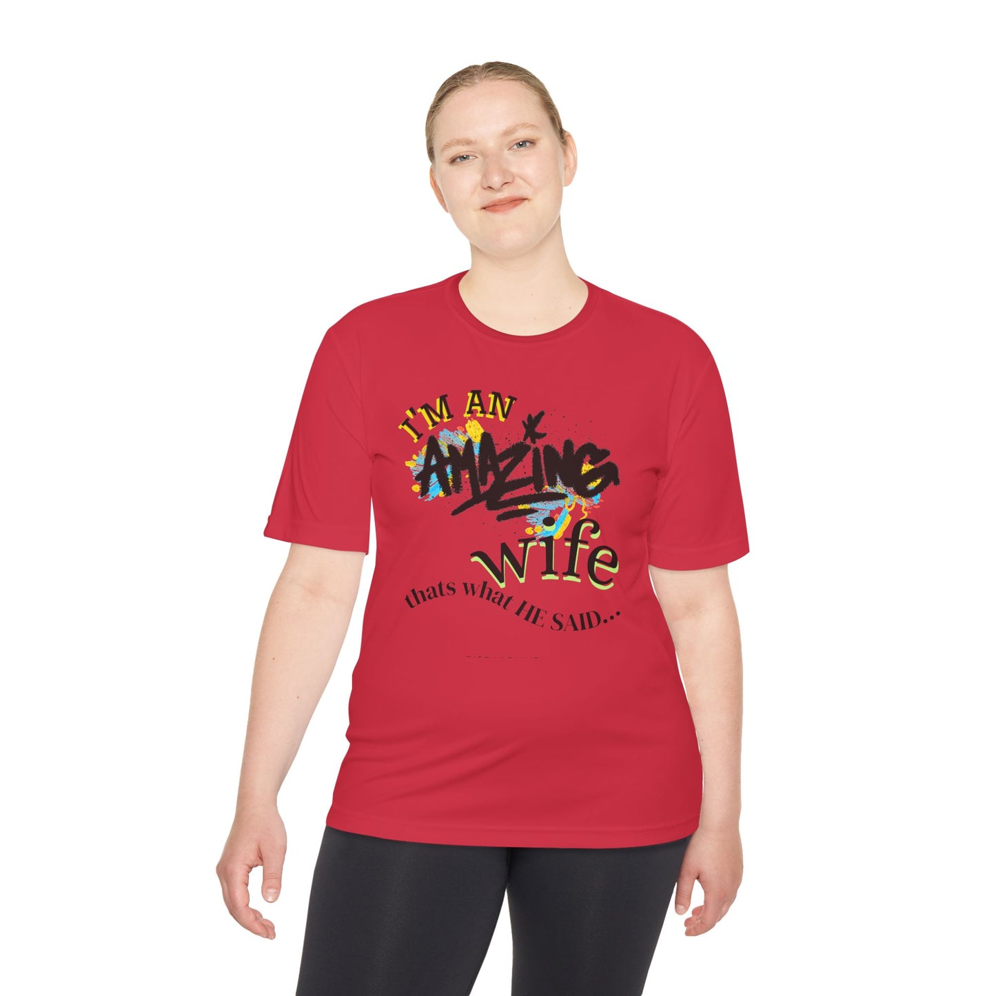 I'm an Amazing Wife Tee — Funny Wife T‑Shirt (“that’s what he said…”)