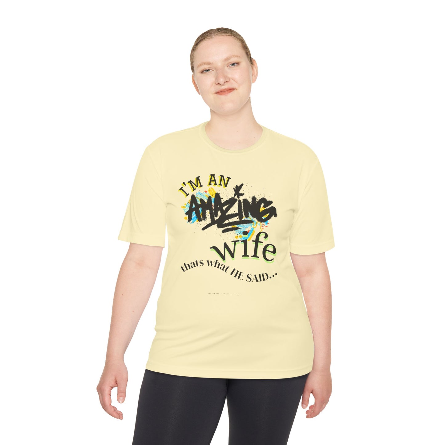 I'm an Amazing Wife Tee — Funny Wife T‑Shirt (“that’s what he said…”)