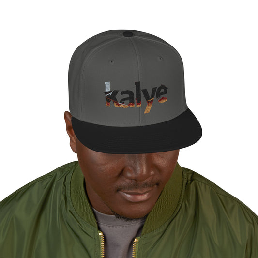 Kalye Cap - Embroidered 'Alive' Snapback Hat — Distressed Streetwear Cap