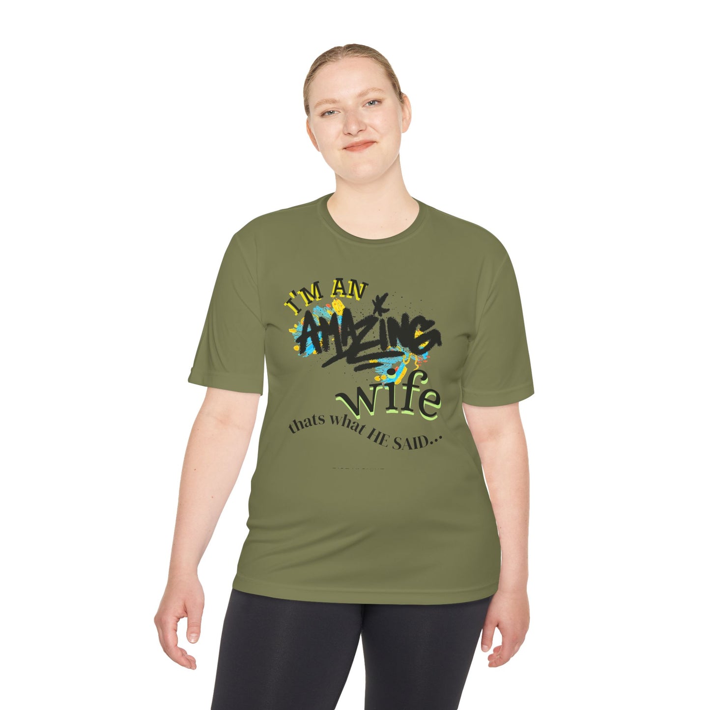 I'm an Amazing Wife Tee — Funny Wife T‑Shirt (“that’s what he said…”)