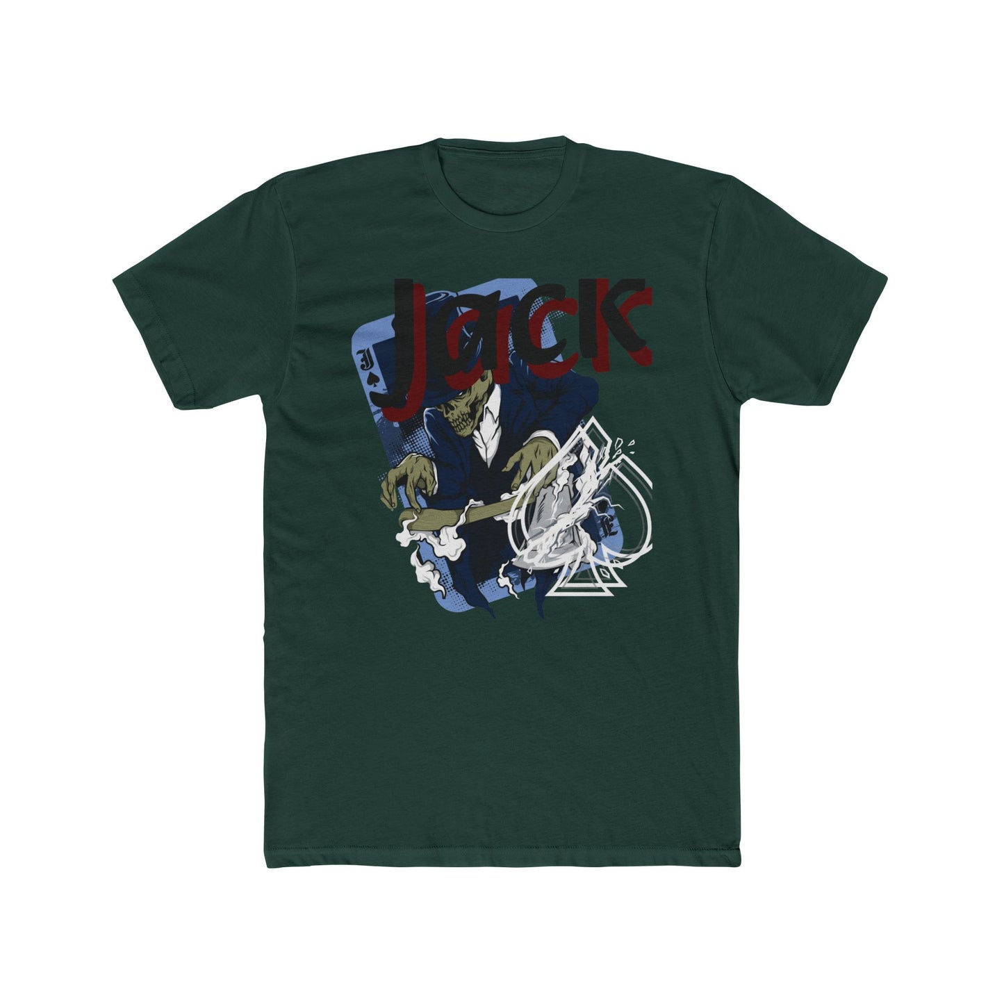 Jack tee - Unisex Cotton Crew Tee