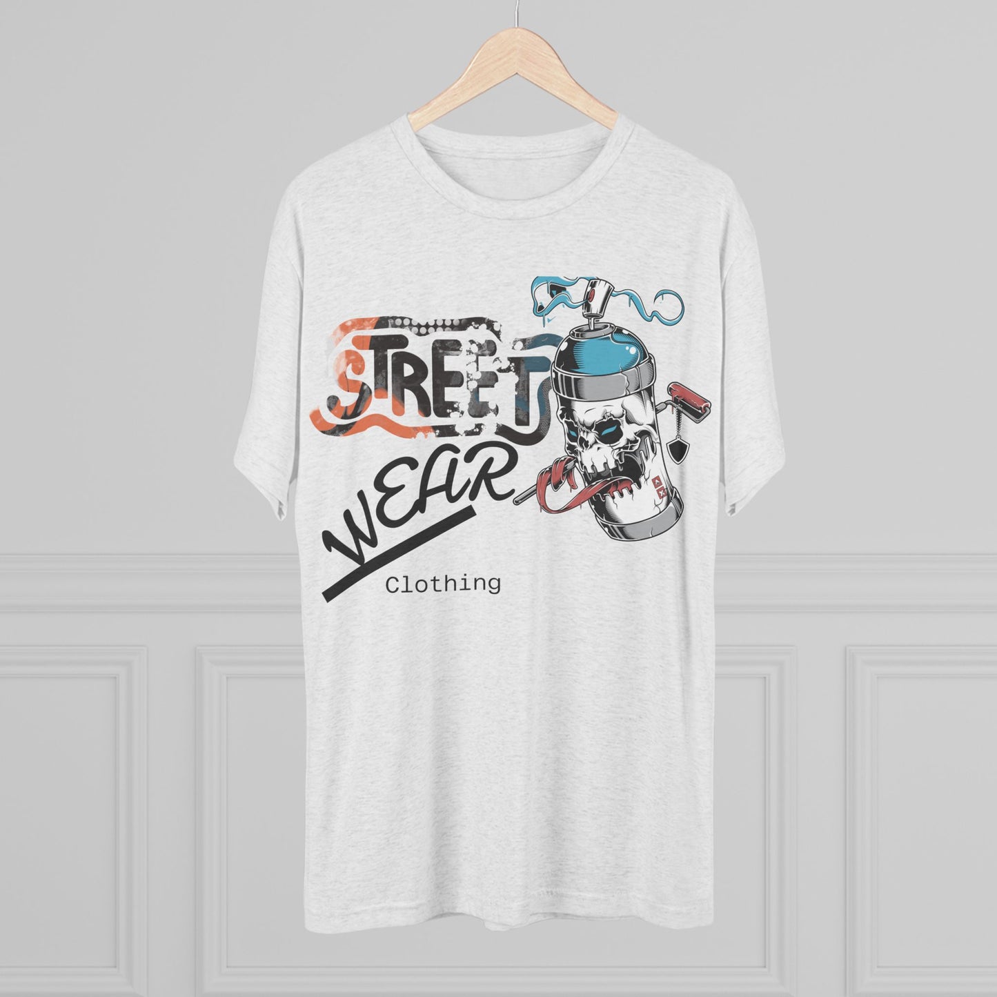 Street Wear Spray Can Graphic Tee – Urban Graffiti Clothing