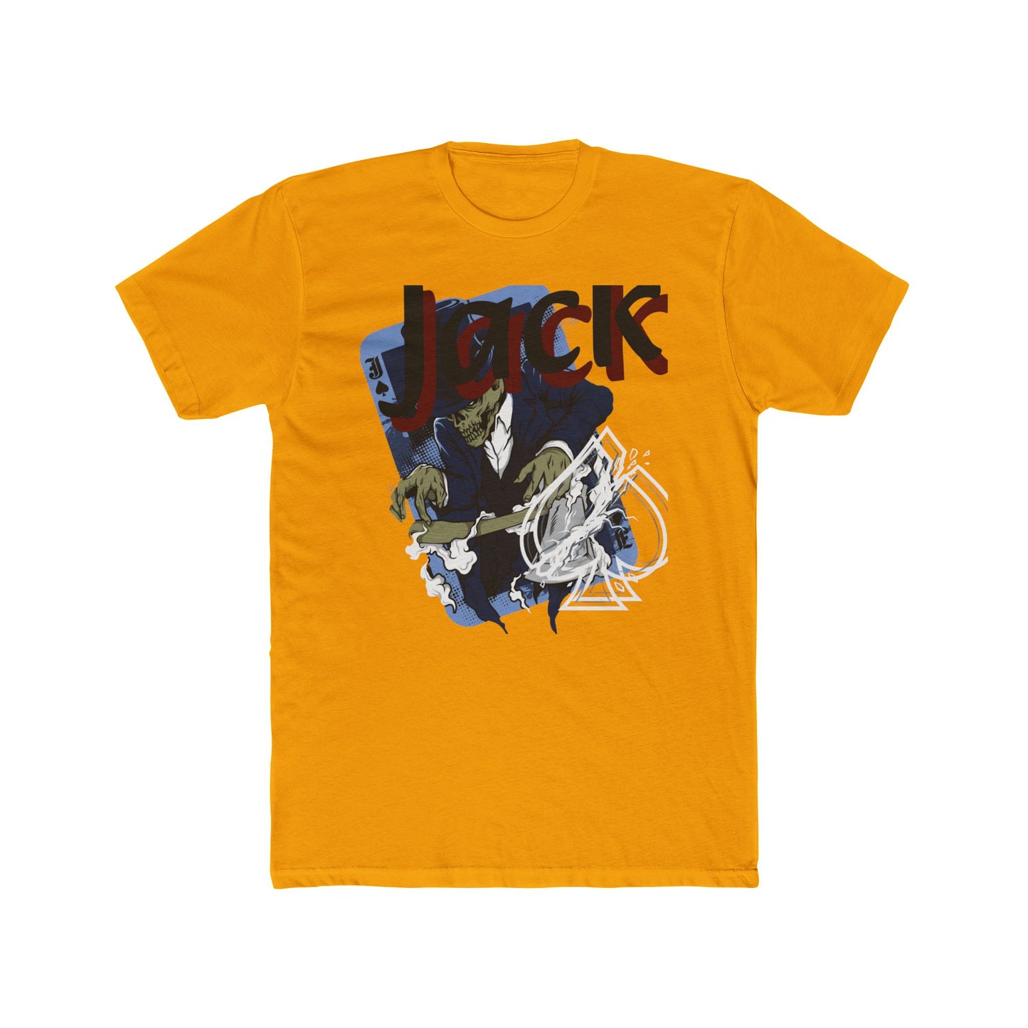 Jack tee - Unisex Cotton Crew Tee